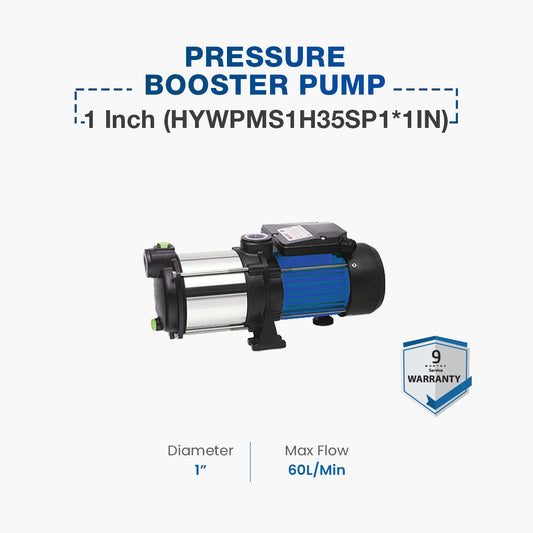 Hyundai Pressure Booster Pump 1 Inch (HYWPMS1H35SP1*1IN)