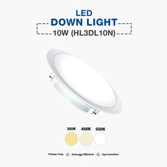 Hyundai LED Down Light 10W (HL3DL10N)