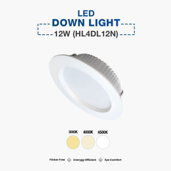 Hyundai LED Down Light 12W (HL4DL12N)