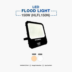 Hyundai LED Flood Light 150W Industrial (HLFL150N)