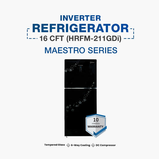 Hyundai Inverter Refrigerator 16 CFT (HRFM-211GDi)
