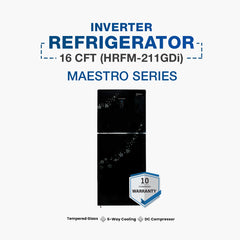 Hyundai Inverter Refrigerator 16 CFT (HRFM-211GDi)