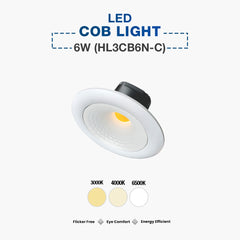 Hyundai LED COB Spot Light 6W (HL3CB6N-C)