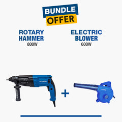 Hyundai Rotary Hammer 800W(HP803B-RH) + Electric Blower 600W