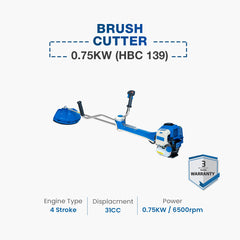 Hyundai Brush Cutter 0.75KW (HBC 139)
