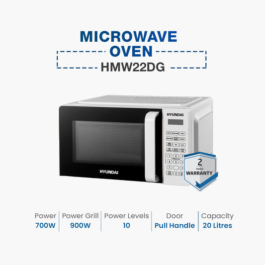 Hyundai Microwave Oven 20 Ltr (HMW-22DG)
