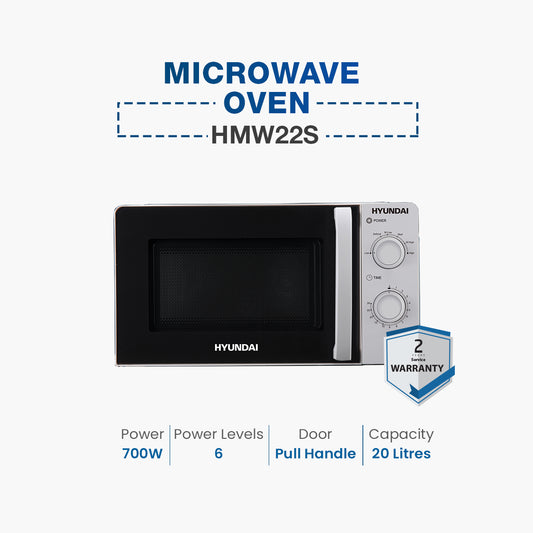 Hyundai Microwave Oven 20 Ltr (HMW-22S)