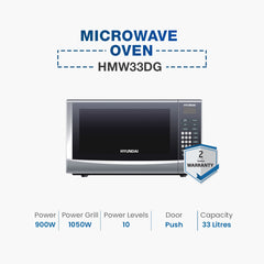 Hyundai Microwave Oven 33 Ltr (HMW-33DG)