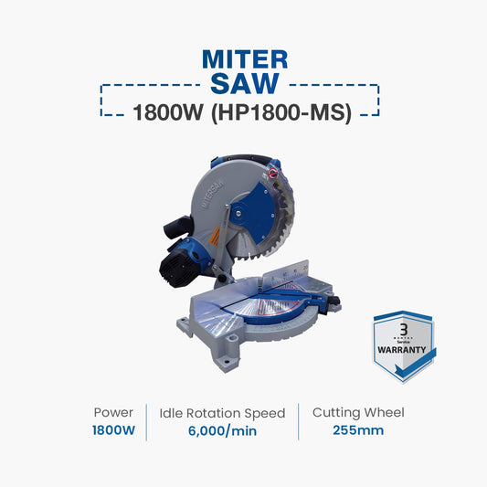 Hyundai Miter Saw 1800W (HP1800-MS)