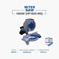 Hyundai Miter Saw 1800W (HP1800-MS)