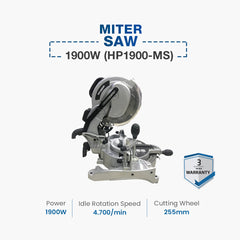 Hyundai Miter Saw 1900W (HP1900-MS)