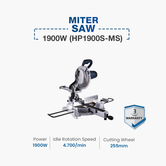 Hyundai Miter Saw 1900W (HP1900S-MS)