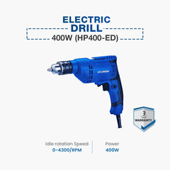 Hyundai Electric Drill 400W (HP400-ED)