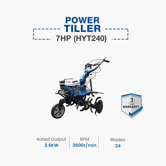 Hyundai Power Tiller 7HP (HYT240)