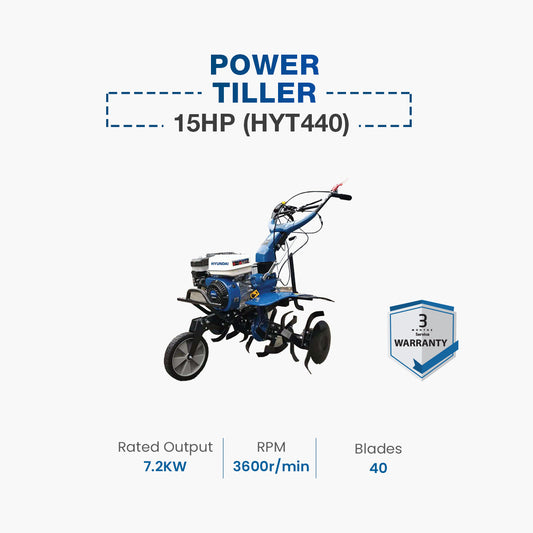 Hyundai Power Tiller 15HP (HYT440)