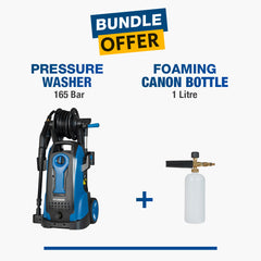 Hyundai Pressure Washer 165 Bar (HPW165) + Foaming Bottle