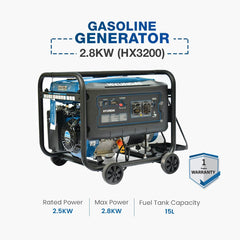 Hyundai Gasoline Generator 2.8KW (HX3200)