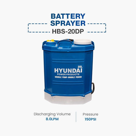 Hyundai Agricultural Battery Sprayer (HPS-20DP)