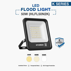 Hyundai LED Flood Light 50W (HLFL50N2K)