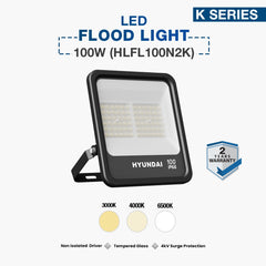 Hyundai LED Flood Light 100W (HLFL100N2K)