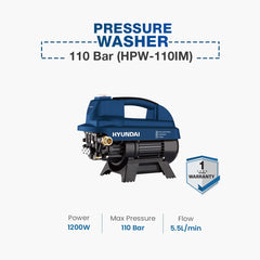 Hyundai Pressure Washer 110 Bar (HPW110)