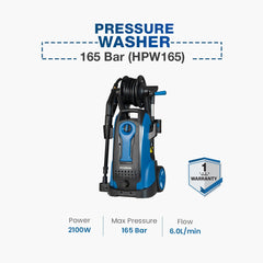 Hyundai Pressure Washer 165 Bar (HPW165)