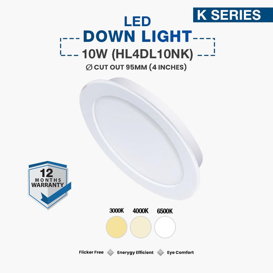 Hyundai LED Down Light 10W (HL4DL10NK)
