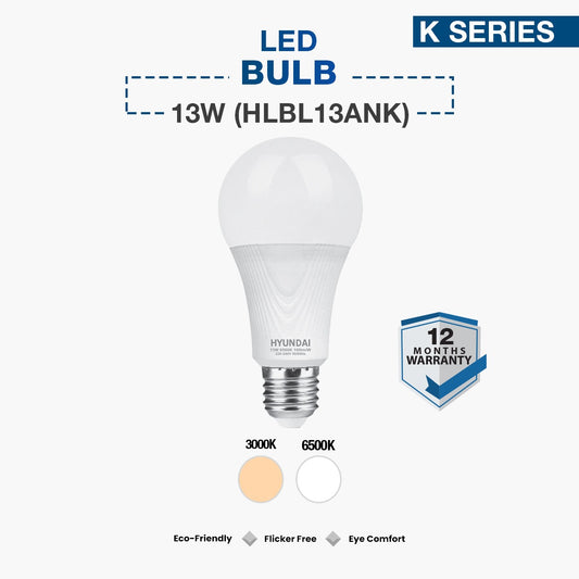 Hyundai LED Bulb Light 13W (HLBL13ANK)