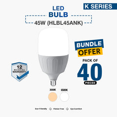 40X LED Bulb Light 45W (HLBL45ANK)