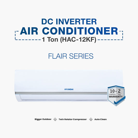 Hyundai DC Inverter AC Flair Series 1 Ton (HAC-12KF)