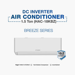 Hyundai DC Inverter AC Breeze 1.5 Ton (HAC-18KBZ)