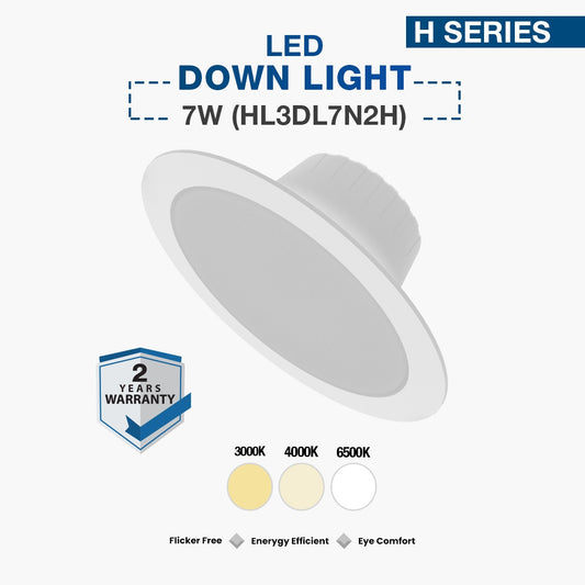 Hyundai LED Down Light 7W (HL3DL7N2H)