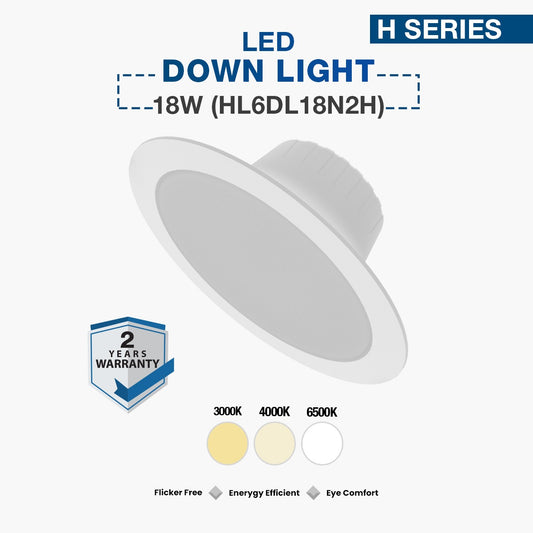 Hyundai LED Down Light 18W (HL6DL18N2H)
