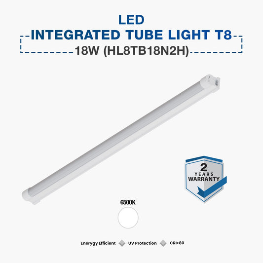 Hyundai LED Integrated Tube Light T8 18W (HL8TB18N2N)