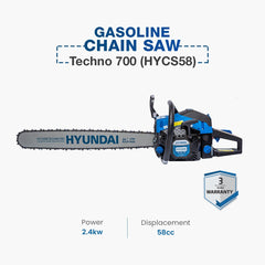 Hyundai Gasoline Chain Saw Techno 700 (HYCS58)