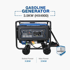 Hyundai Gasoline Generator 3.5KW (HX4900)