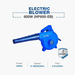 Hyundai Pressure Washer 165 Bar + Electric Blower 600W