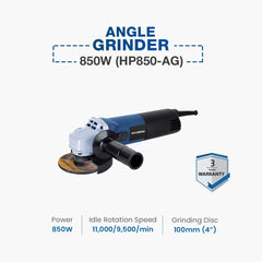 Hyundai Angle Grinder 850W (HP850-AG)