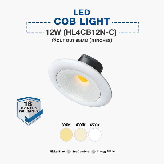 Hyundai LED COB Spot Light 12W (HL4CB12N-C)