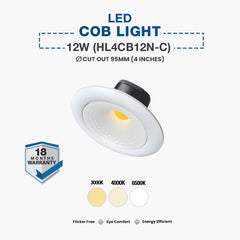 Hyundai LED COB Spot Light 12W (HL4CB12N-C)