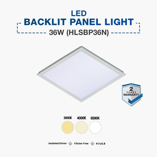Hyundai Backlit Panel Light 36W (HLSBP36N)